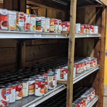 Food Bank Shelves